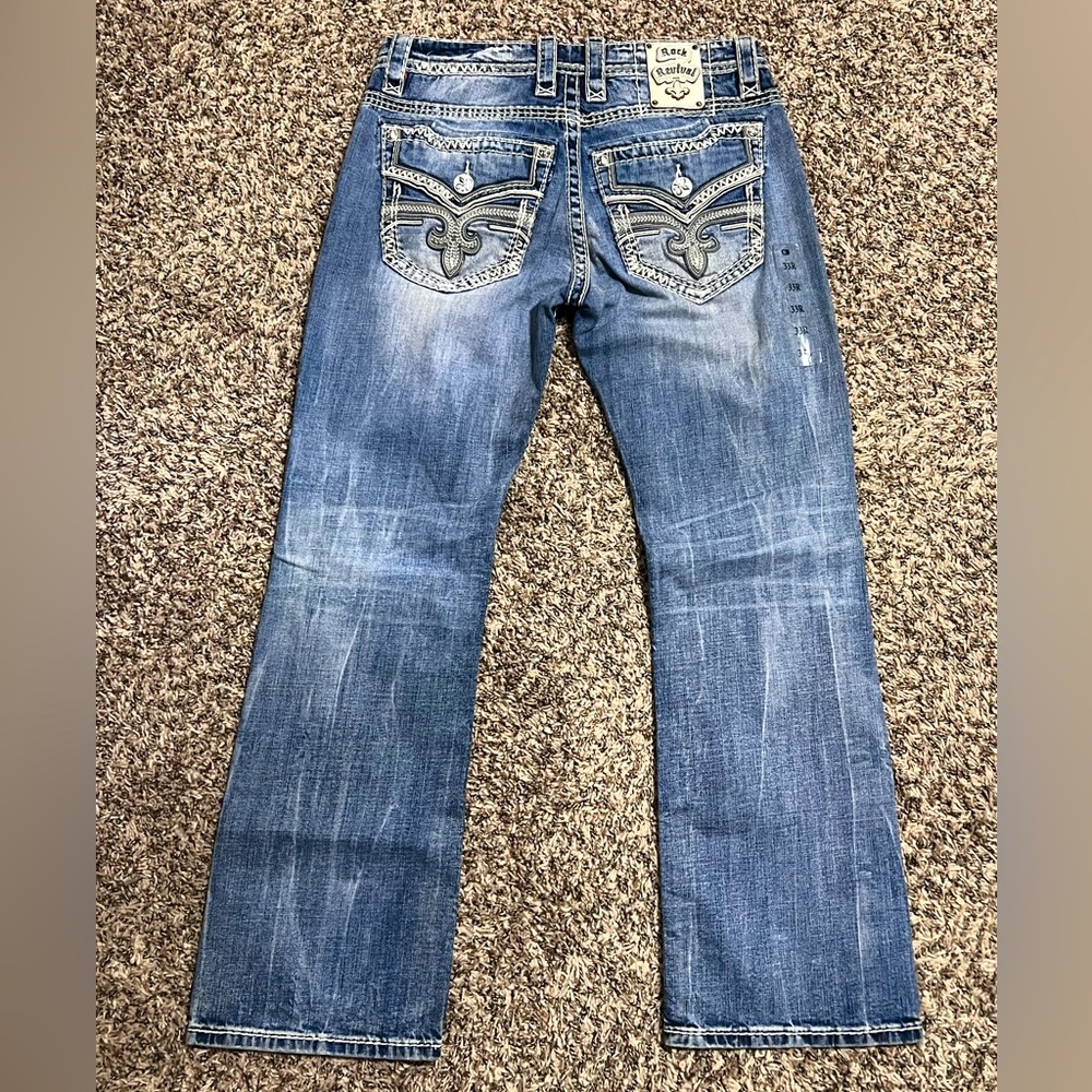 Rock Revival Bootcut Jeans 33R